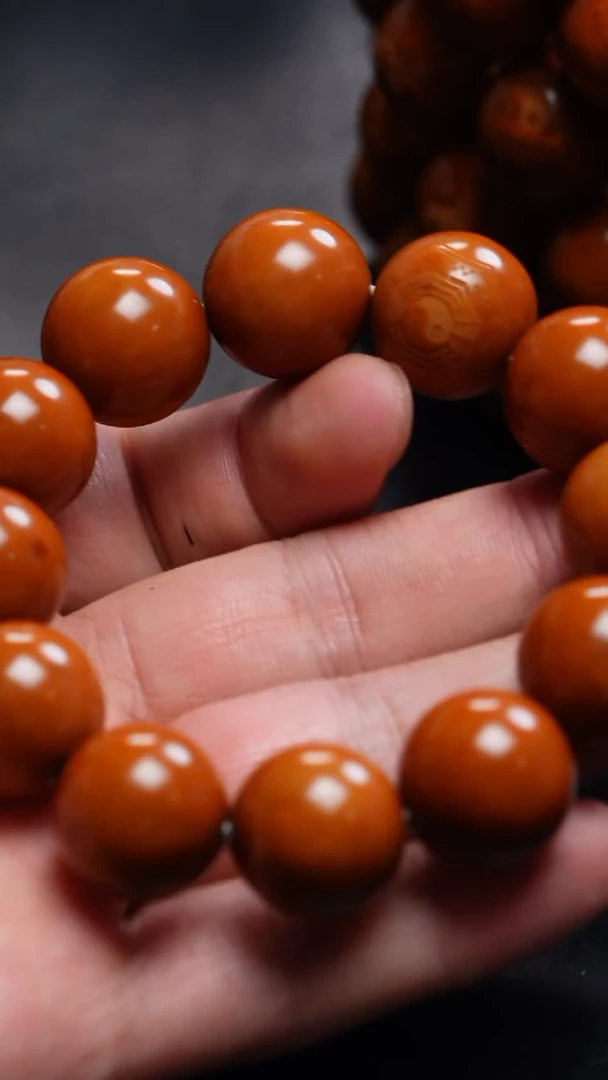 橄榄核手串/手链橄榄核，微花，1.9+