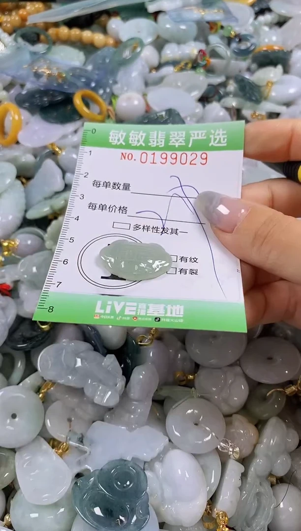 翡翠未镶嵌颈饰闪购0199029