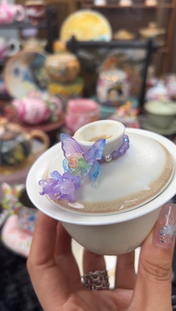 自制DIY盖碗提溜