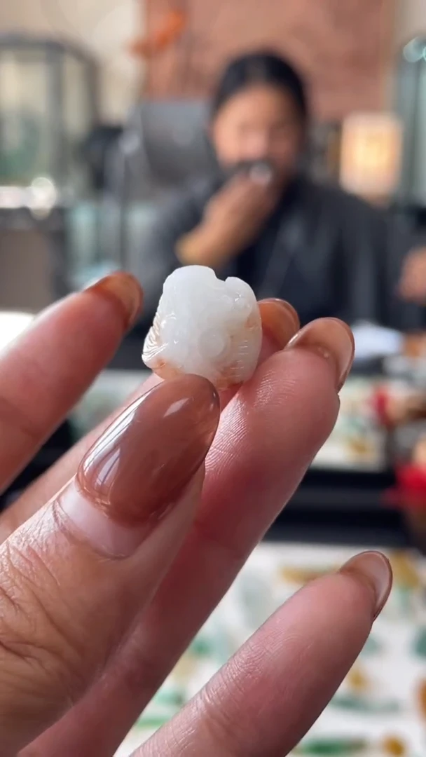 【闪购商品】定制翡翠未镶嵌醒狮180