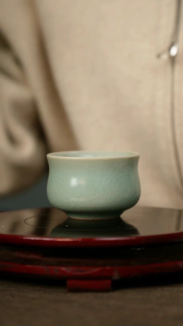 全品 福袋束腰杯 仿古釉