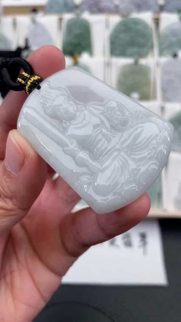 颈饰未镶嵌翡翠天然缅甸翡翠A货293