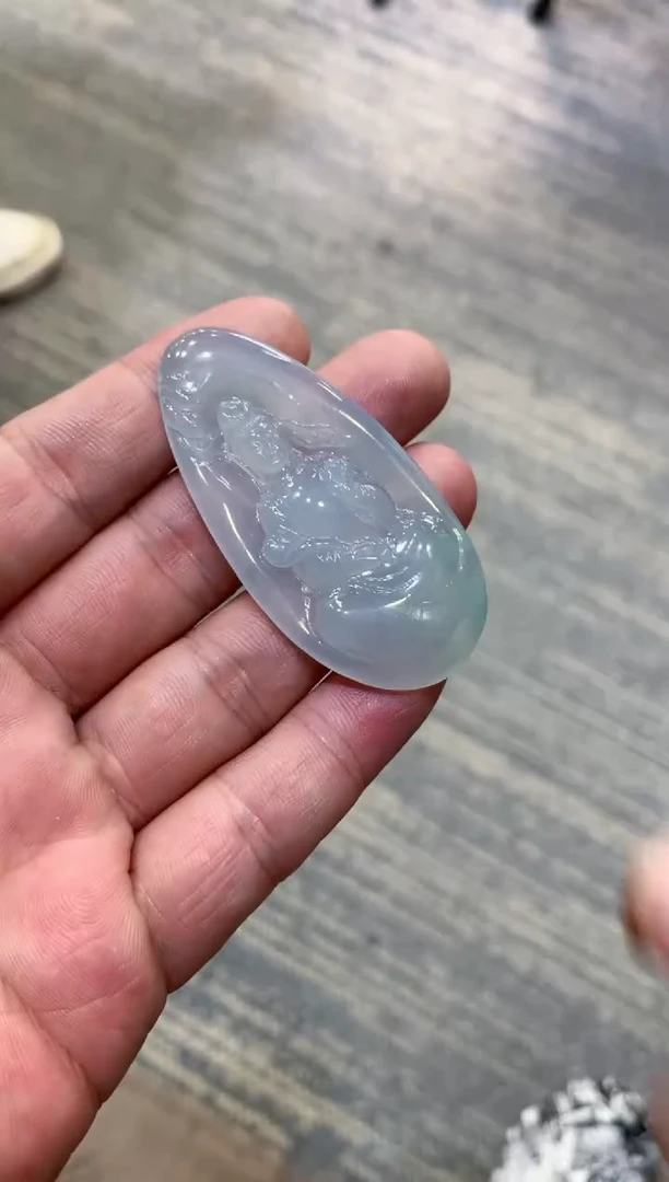 颈饰未镶嵌翡翠天然A货翡翠