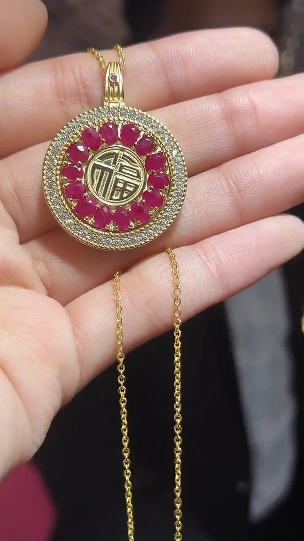 银S925镶嵌其他红宝石（扎德严选）