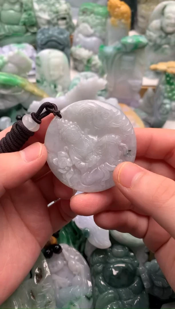 吊坠(不含链)未镶嵌翡翠1