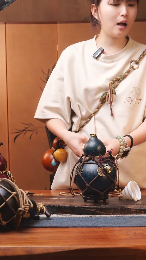 433号精品大漆葫芦防腐防渗装水茶酒