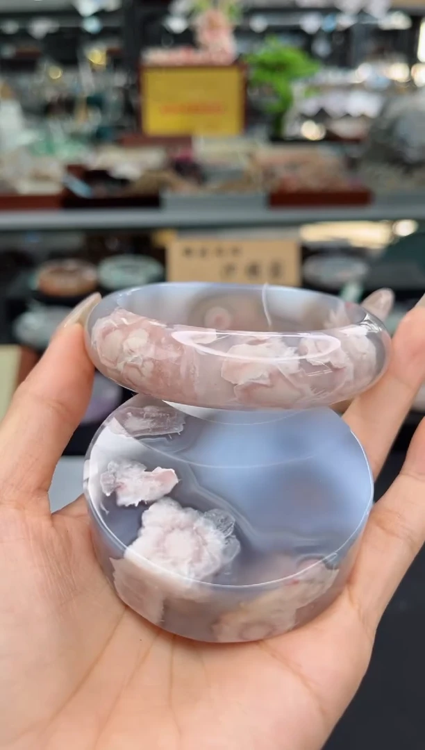 【闪购商品】石英质玉手镯未镶嵌61圈口（赠品镯心）6505159