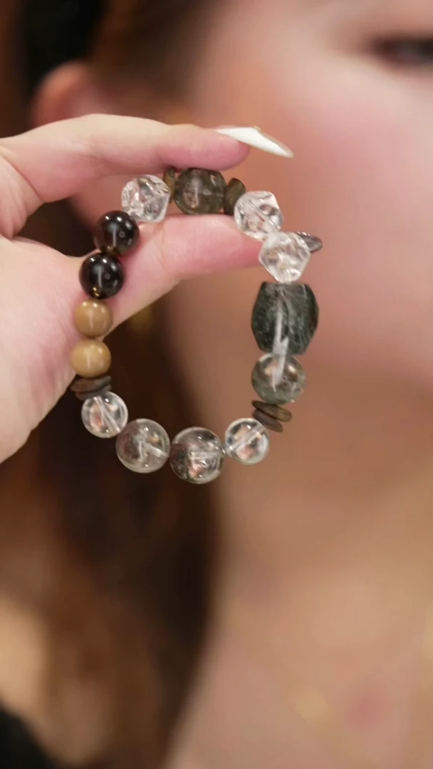 未镶嵌手链水晶幽灵手串 水晶 17cm SG-1007