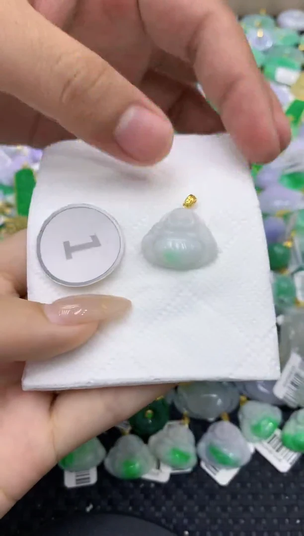 颈饰未镶嵌翡翠天然麻烦翡翠A货