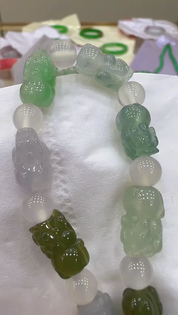 未镶嵌手串翡翠多样性团购发一件