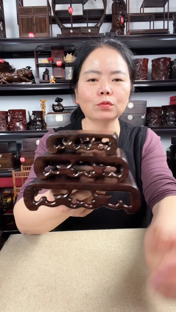 木老李红木工艺品三件套