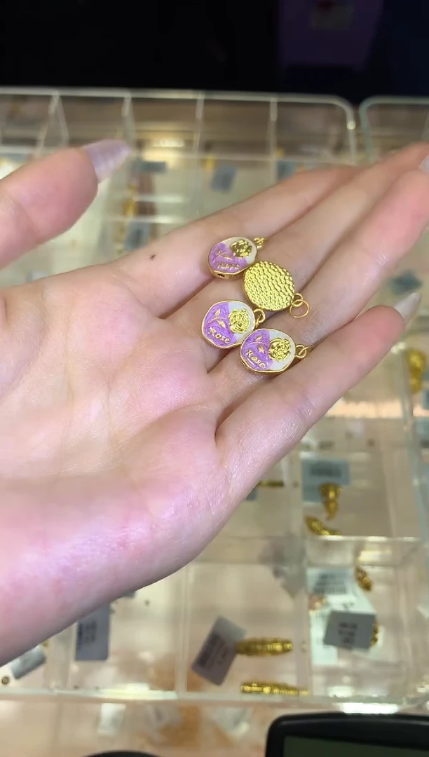 【闪购商品】定制足金吊坠(不含链)吊坠a73