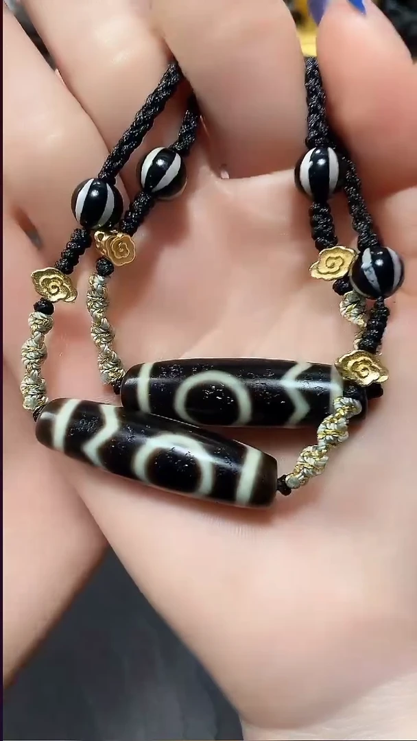 玛瑙/玉髓（覆膜）项链未镶嵌条纹玛瑙 只发其一