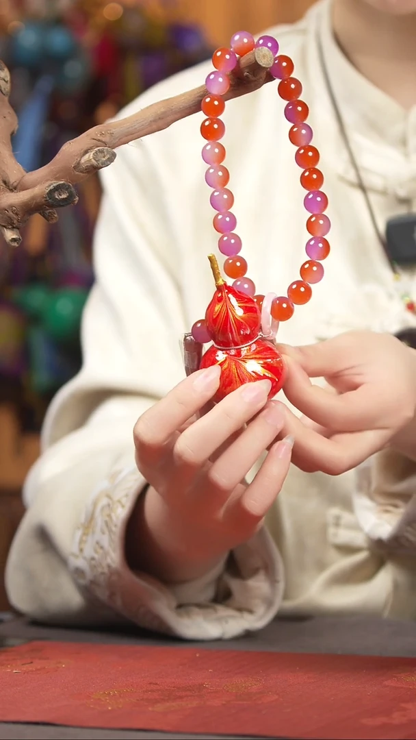 【闪购商品】728号葫芦摆件车挂手持