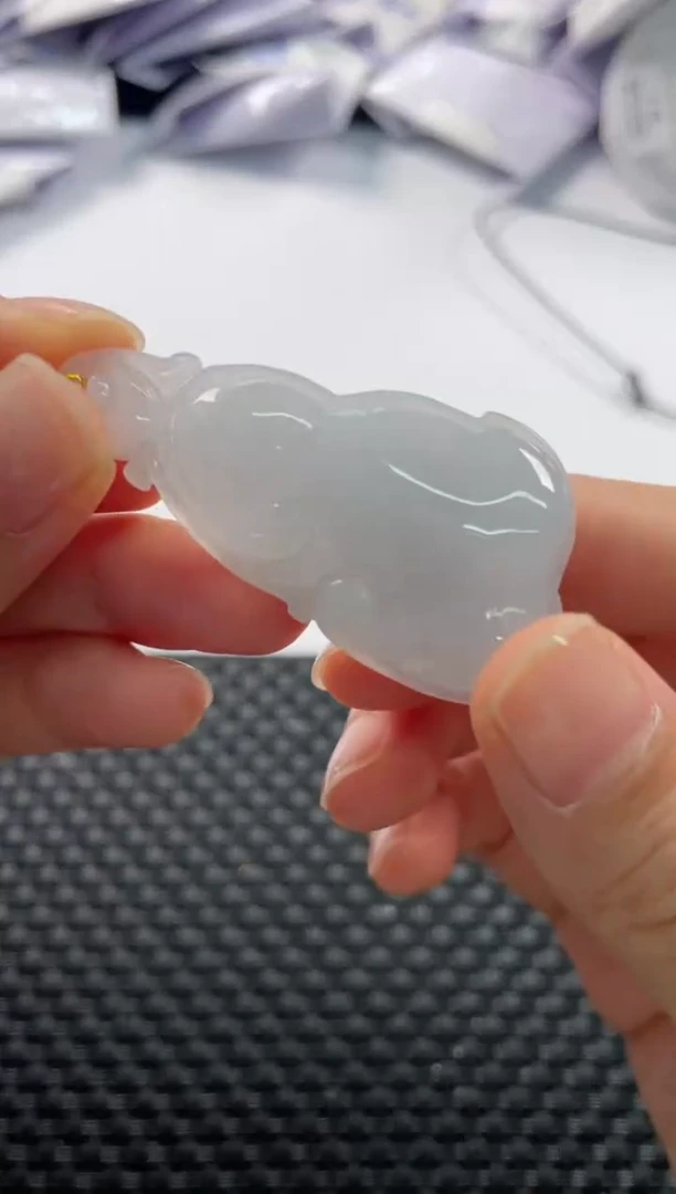 颈饰未镶嵌翡翠8657 如意