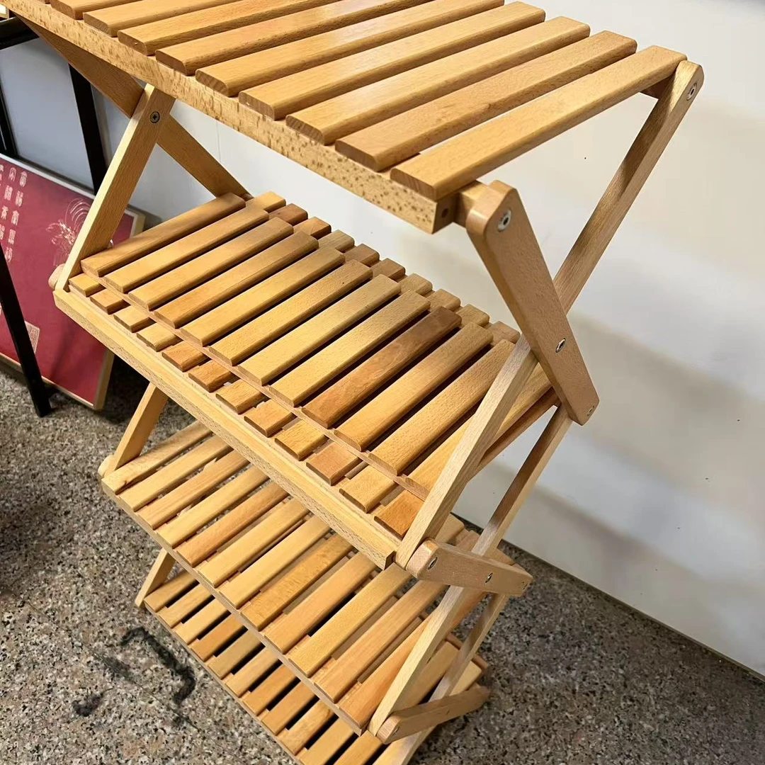 置物架椅子家用收纳架简易可折叠免安装落地