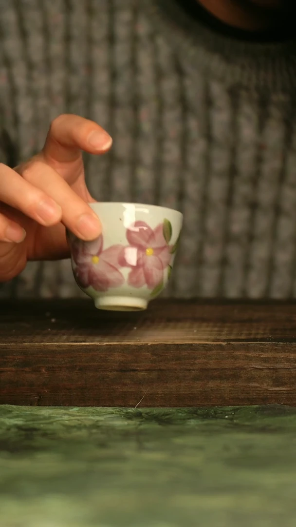 瓷器青诗集手工手绘瓷器