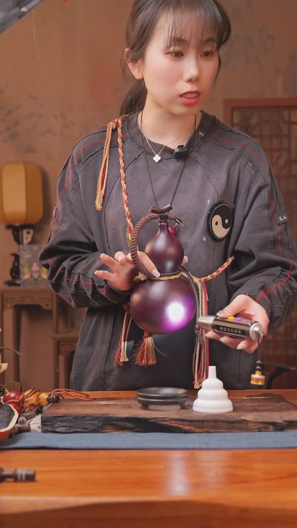 936号链接精品大漆葫芦现货现发[一物一拍]