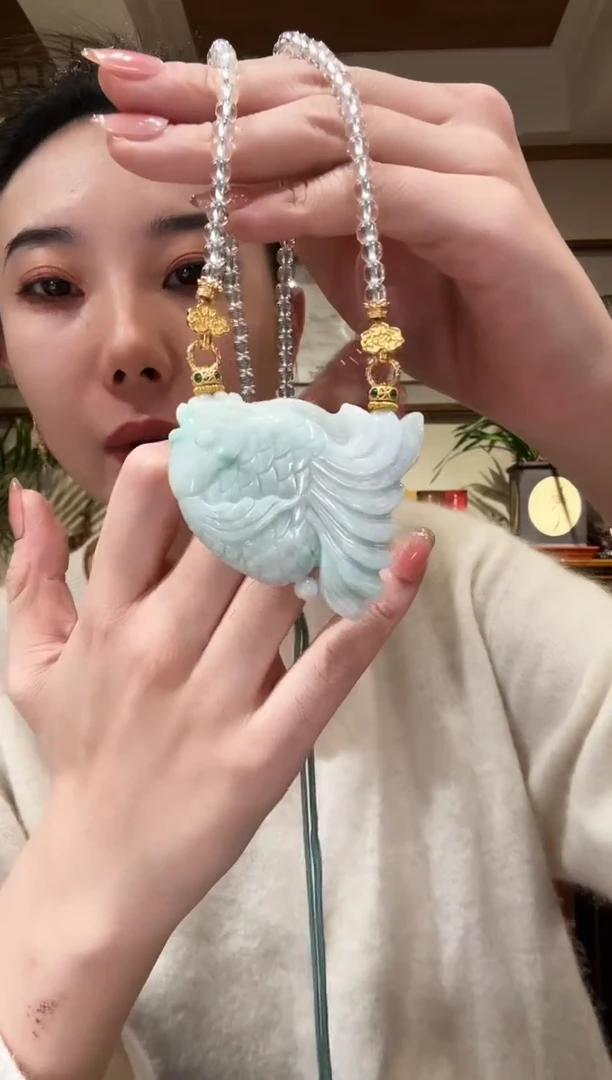 【闪购商品】翡翠颈饰未镶嵌国风