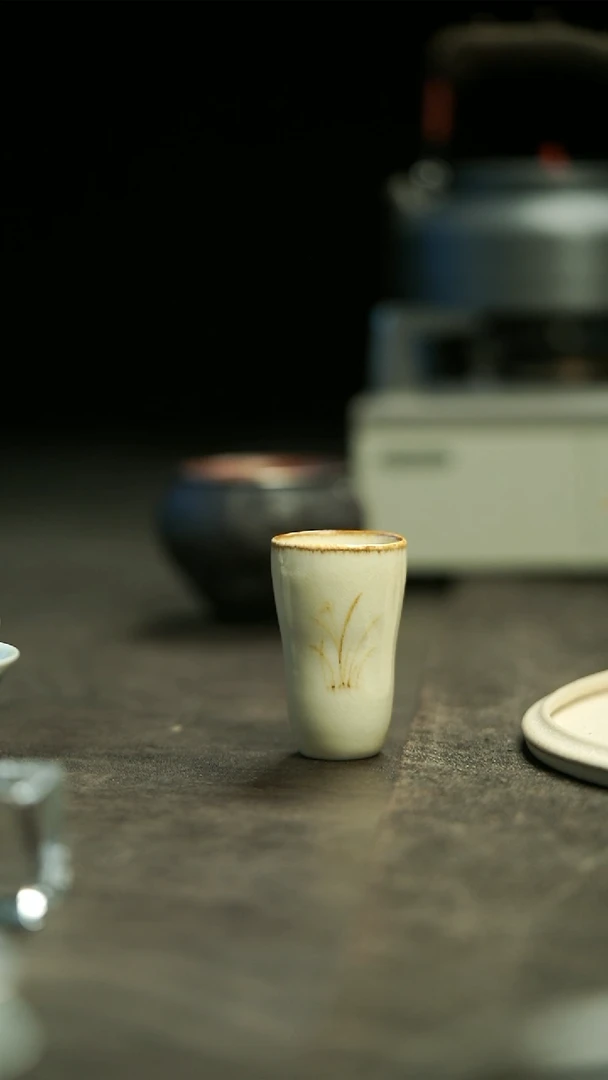 【闪购商品】云龙兰草杯陶泥一