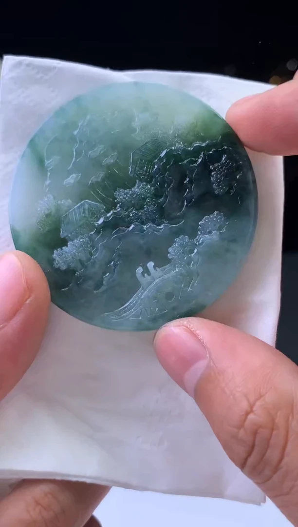 未镶嵌定制翡翠S****峰-3903