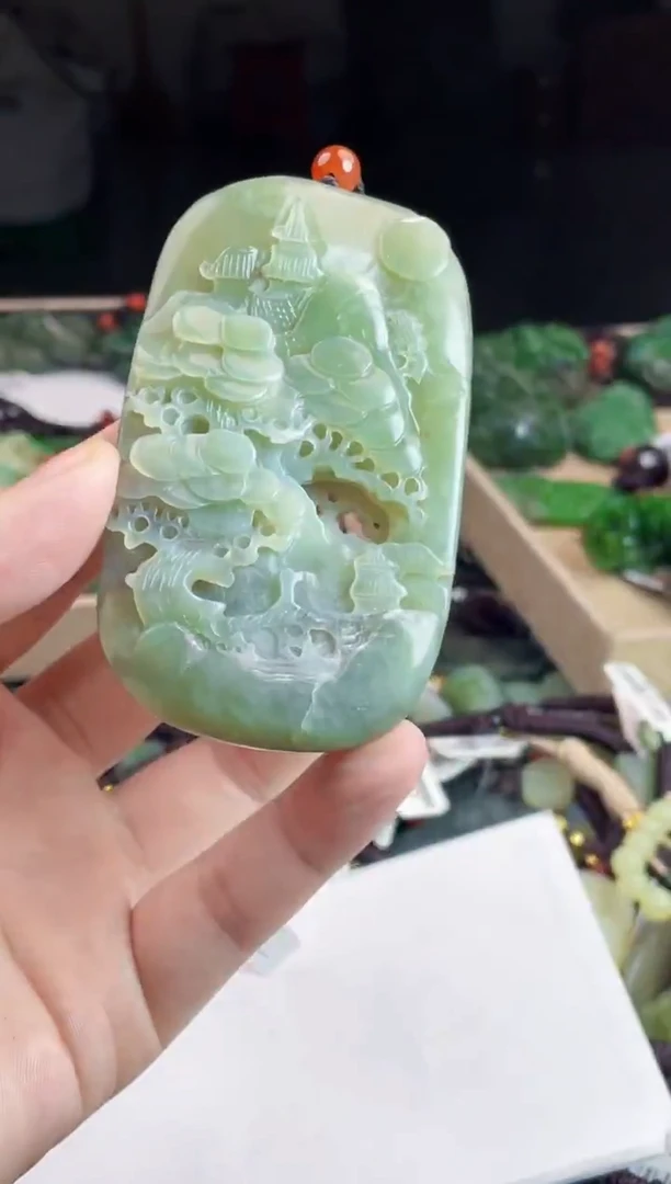 颈饰未镶嵌和田玉1