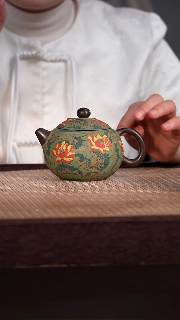 茶壶紫砂黑料 300cc