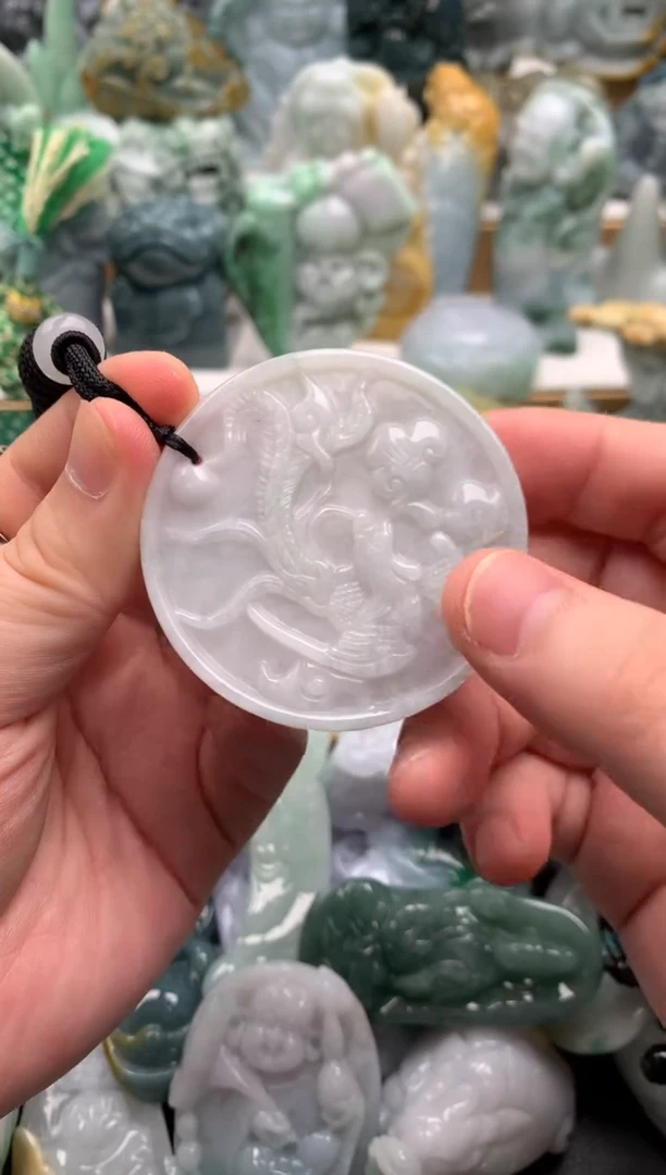 吊坠(不含链)未镶嵌翡翠1