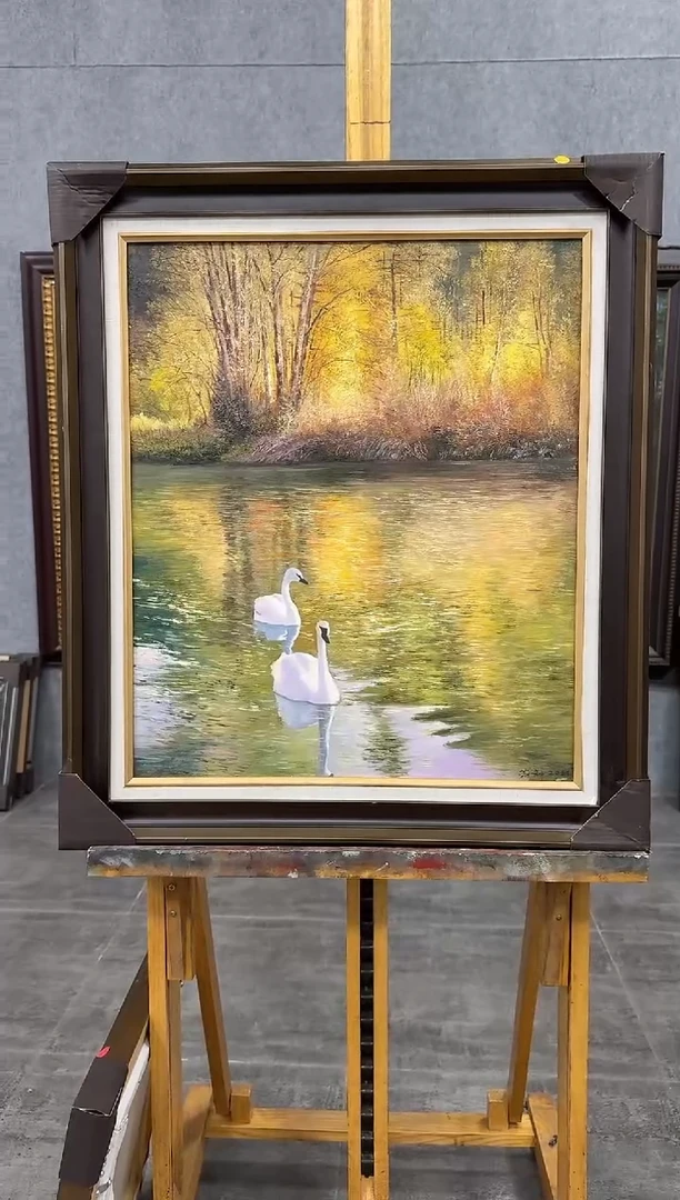 油画炳山艺术--苏新老师作品