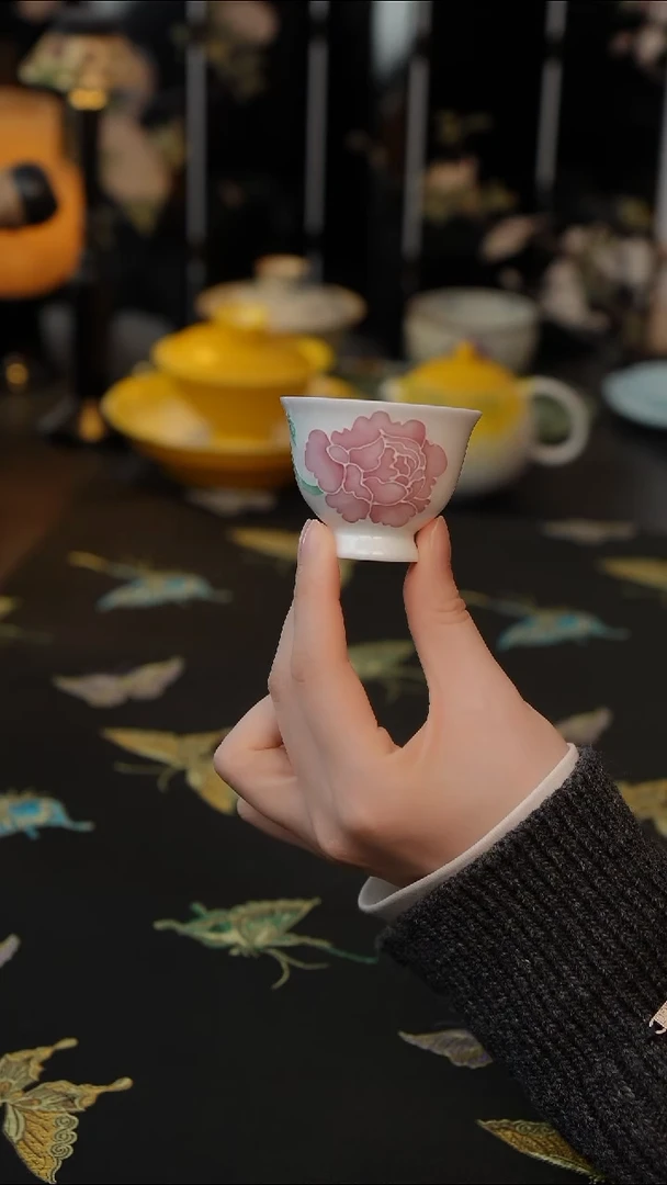 蔷薇花   杯子