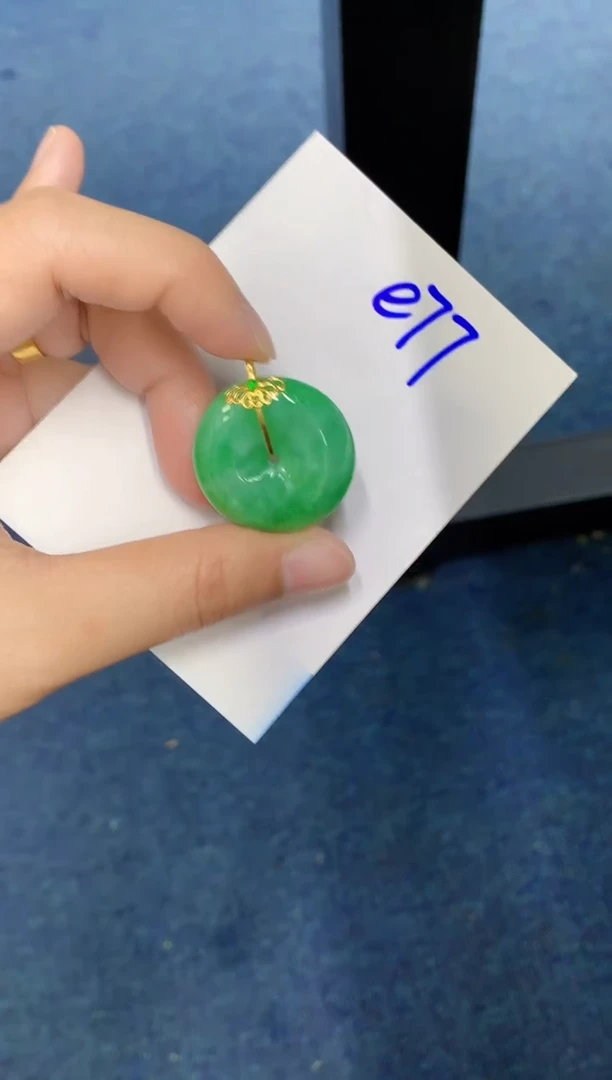 【闪购商品】翡翠颈饰18K金镶嵌000000000