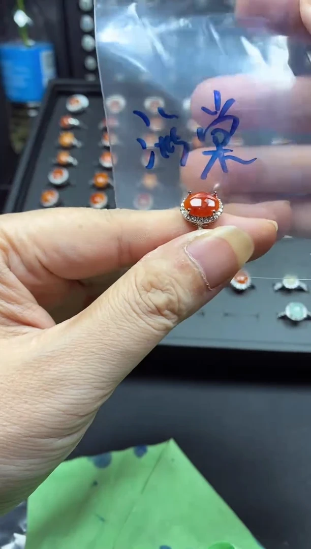 未镶嵌戒指翡翠海*翡翠戒指