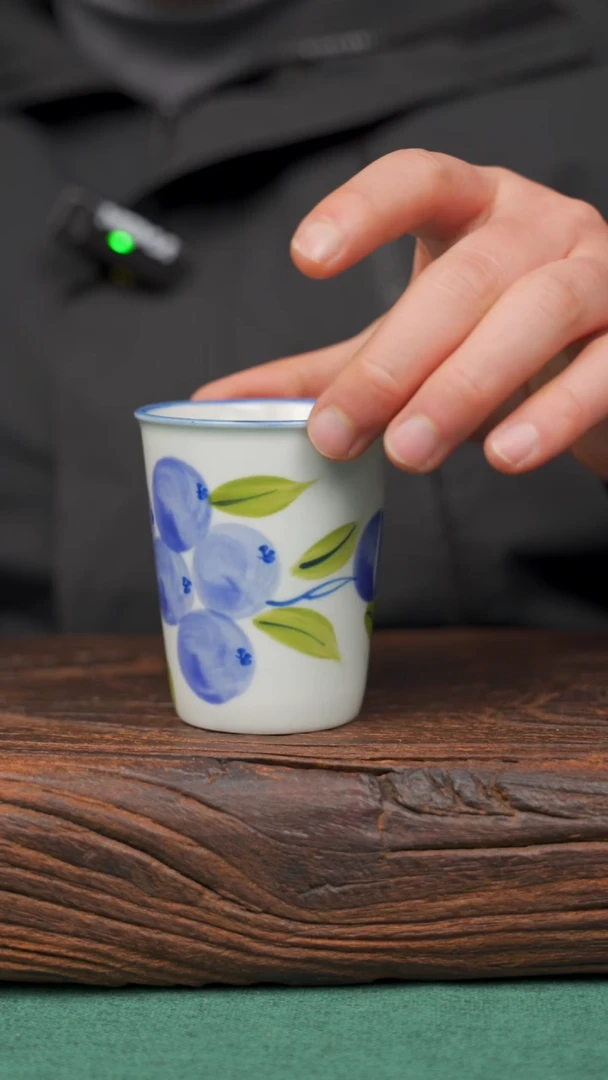 【闪购商品】瓷片19景德镇杯釉下手工手绘瓷器