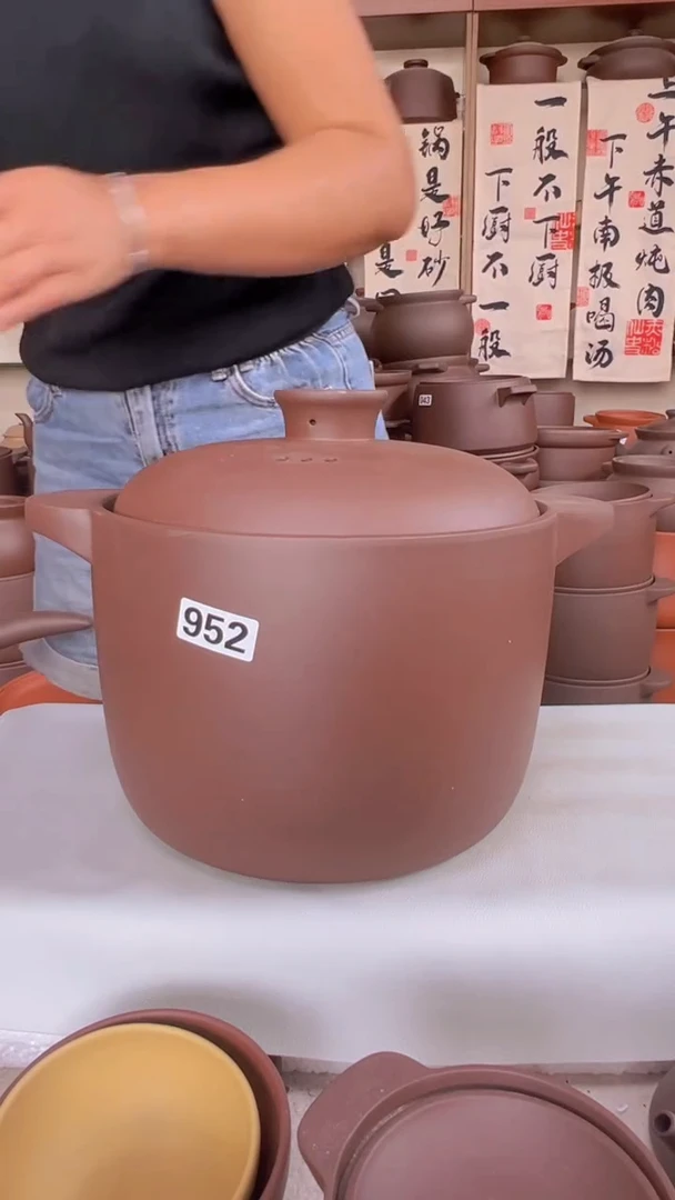 宜兴紫砂微瑕8升直筒A047