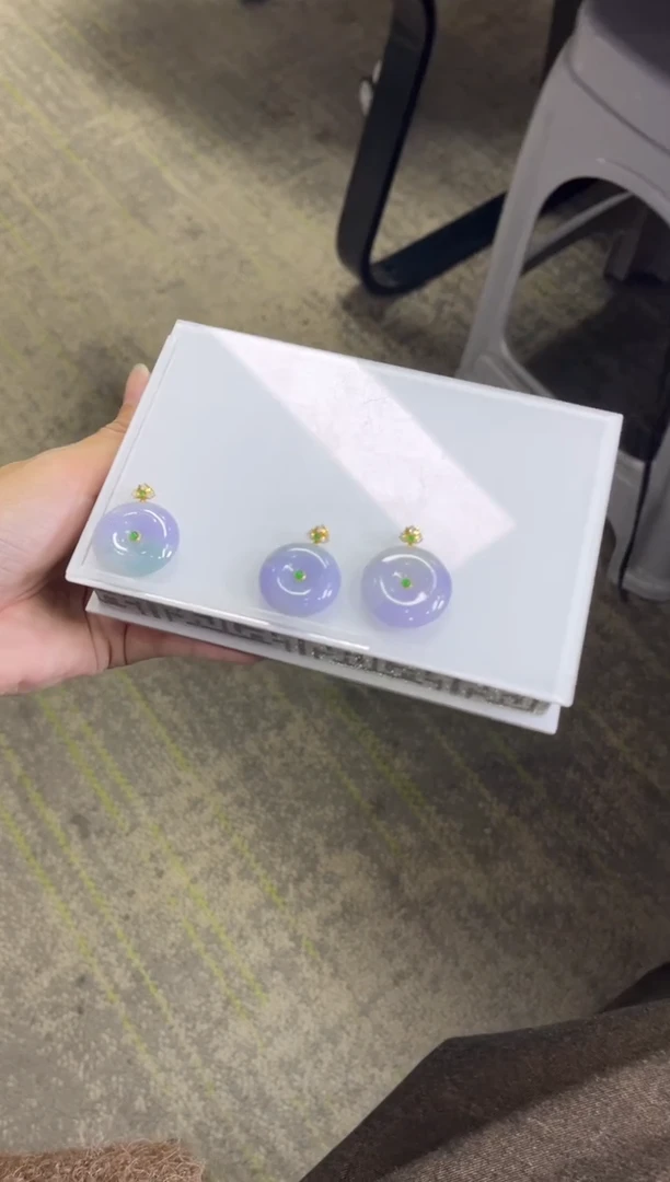 颈饰未镶嵌翡翠P4/多样性发一件/配绳子