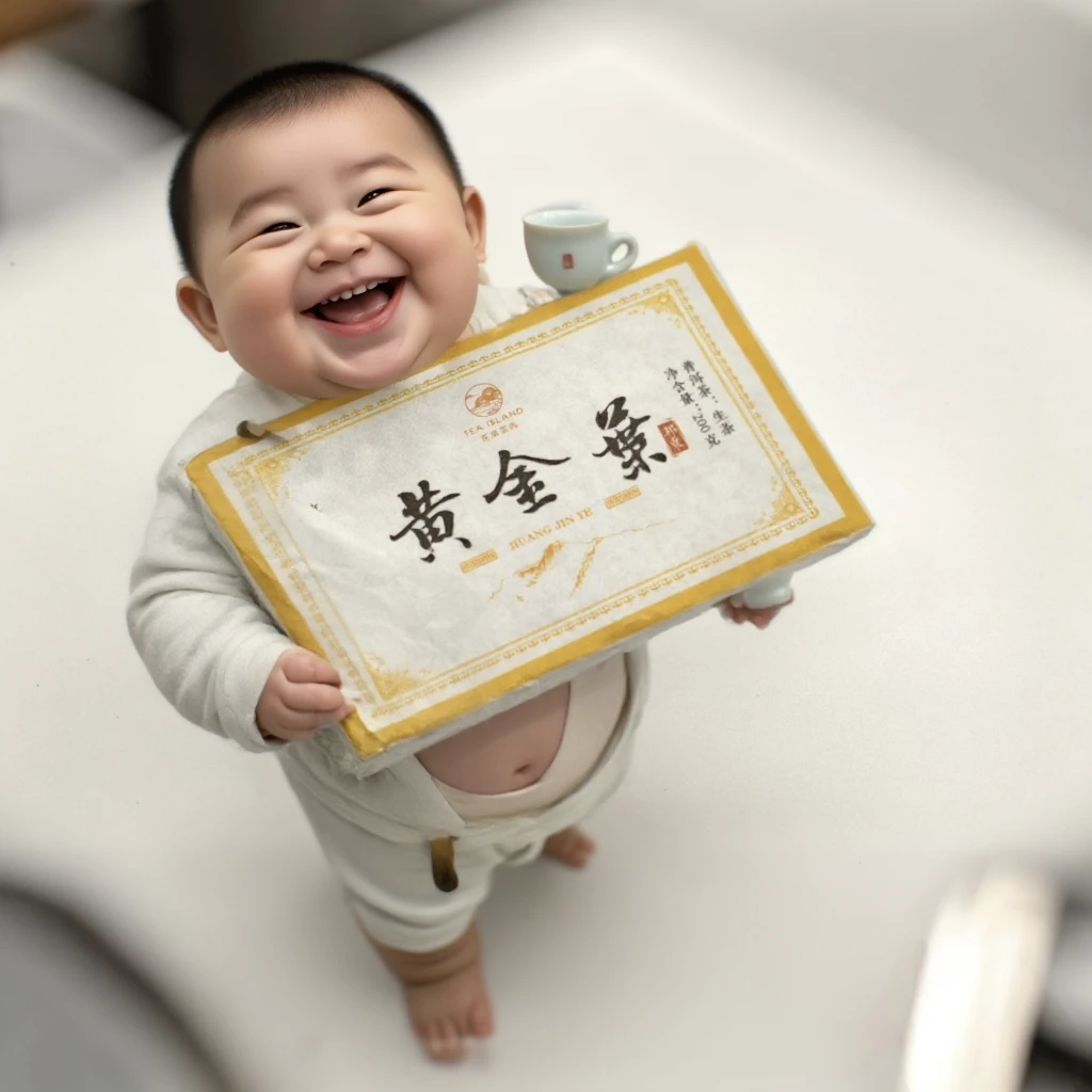 【东岚茶屿】2025年普洱茶生茶黄金叶200g醇厚浓郁回味悠长