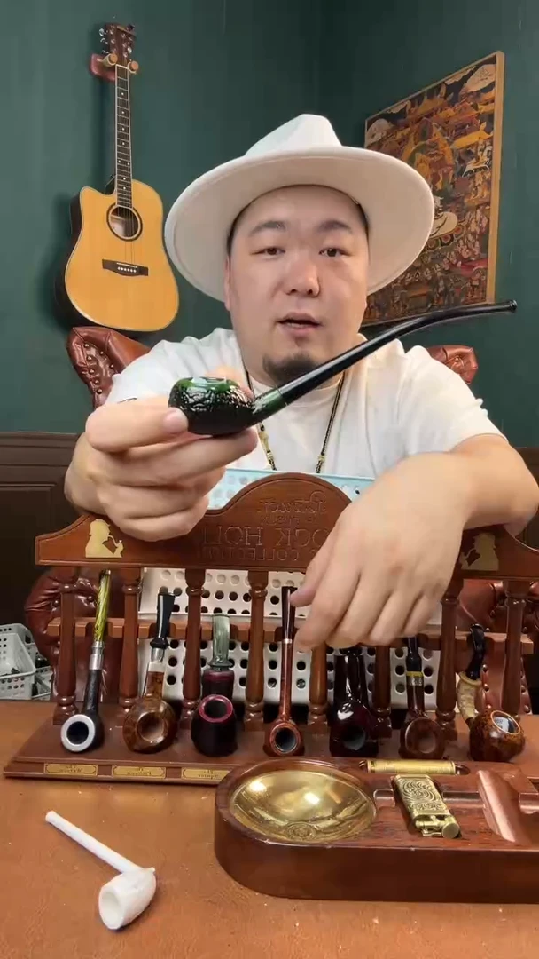石楠木木雕款意大利进口石楠木烟斗