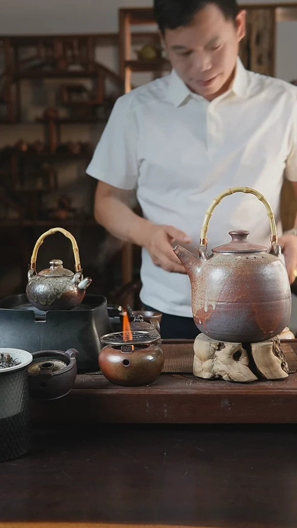 紫砂全手工最大煮水壶