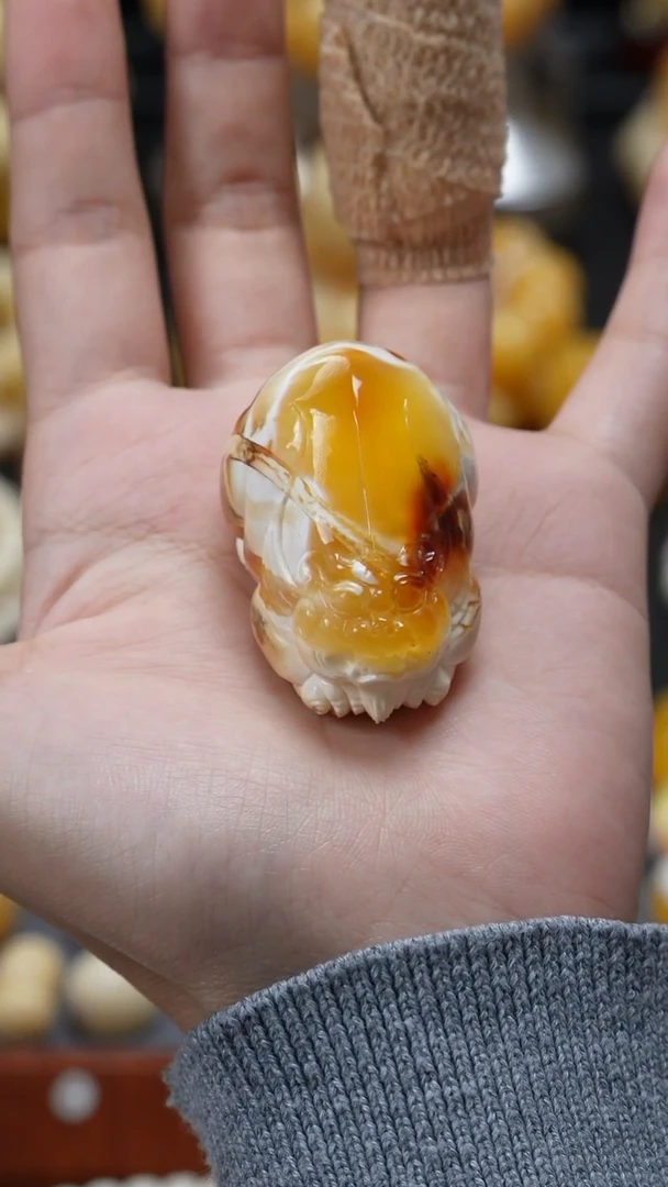 手链琥珀未镶嵌原矿天然琥珀蜜蜡
