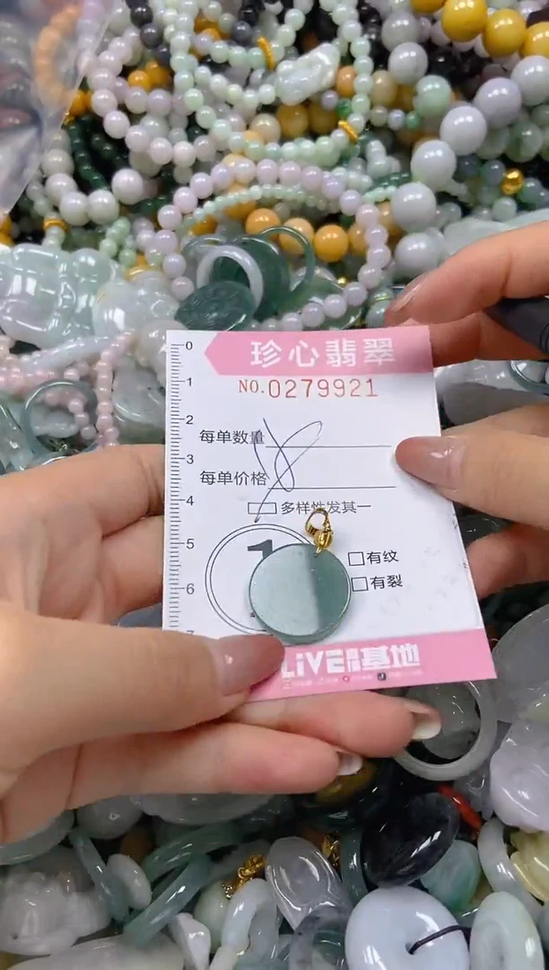 翡翠未镶嵌颈饰闪购0279921多样性发其一