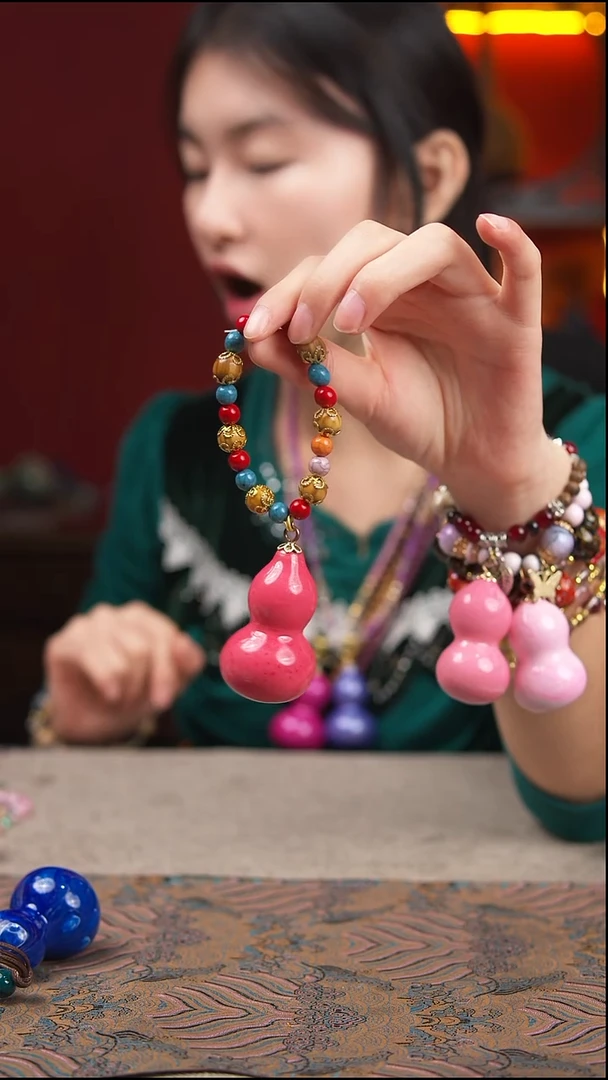 开播福利玖澄文创漆艺葫芦国风配饰葫芦系列