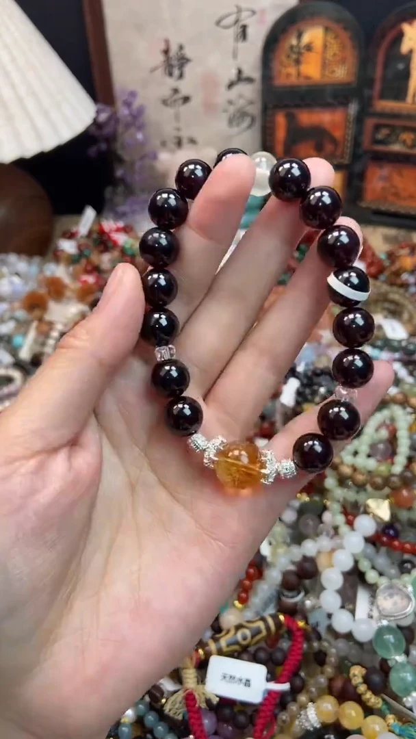 未镶嵌手链石榴石260