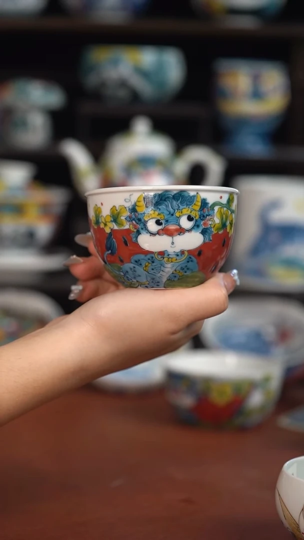 昨明事缓则圆水缸杯（微瑕福利）