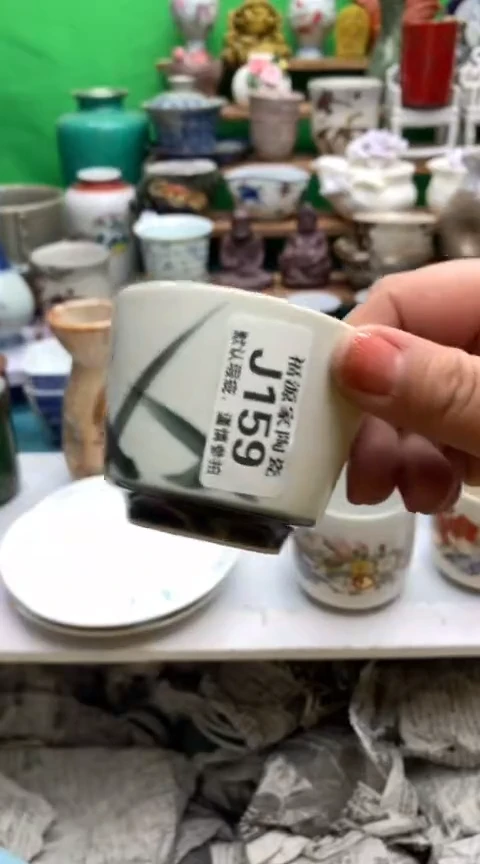 【闪购商品】盖碗海外回流瓷器
