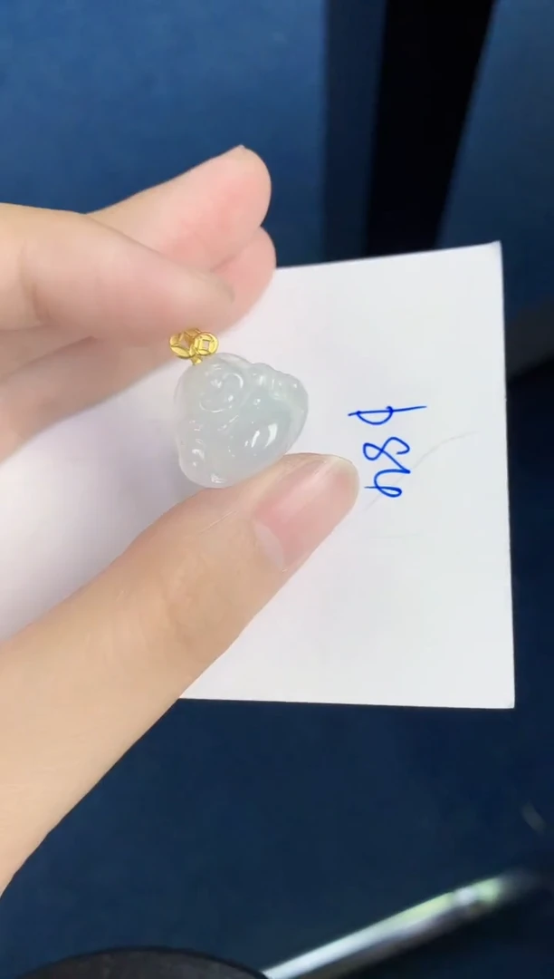 翡翠未镶嵌颈饰天然翡翠緬甸A貨