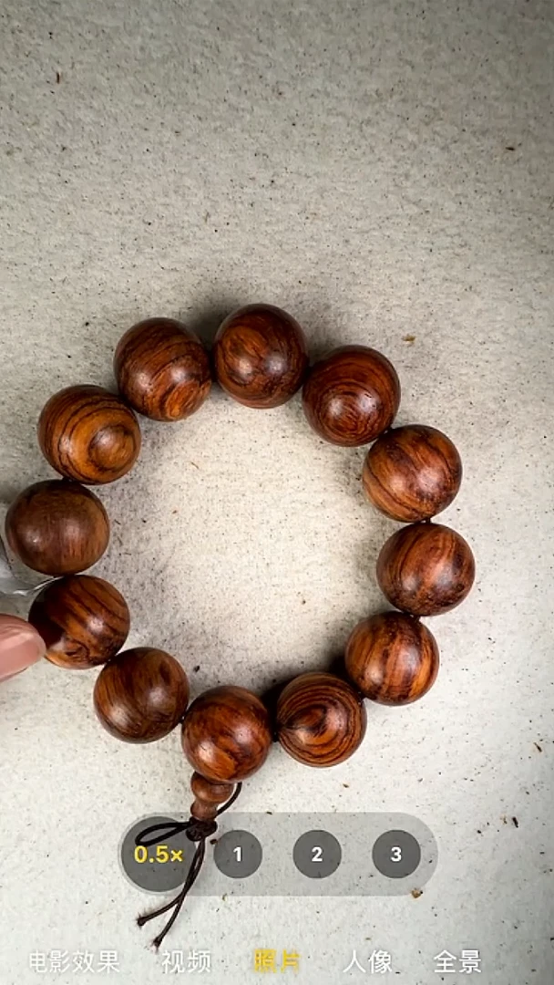 手串/手链黄花梨/降香黄檀20mm海南黄花梨手串34