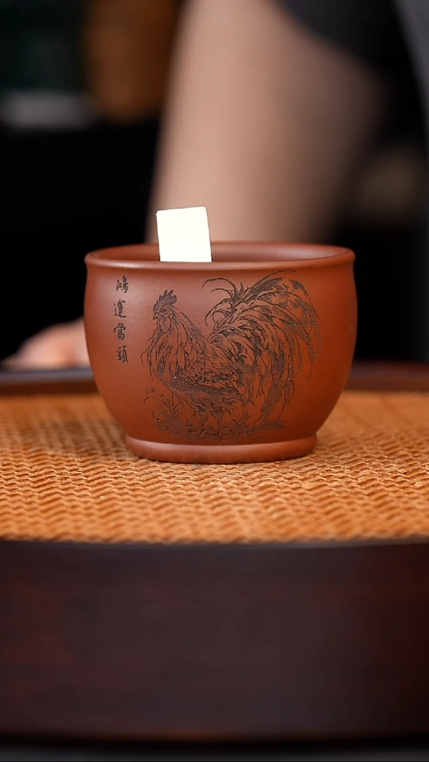 茶杯紫砂宜兴原矿紫砂杯