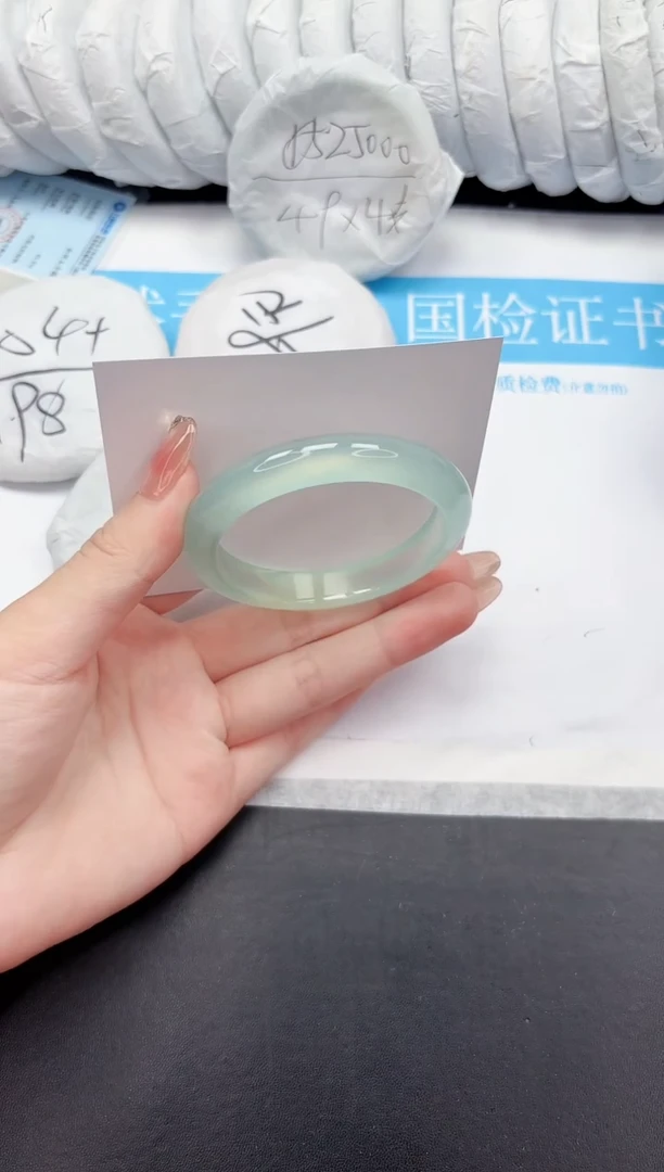 未镶嵌手镯石英质玉237-54MN