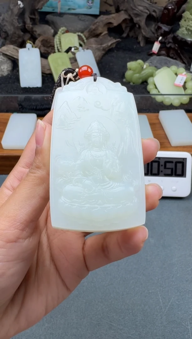 颈饰未镶嵌和田玉1
