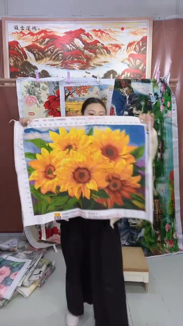 棉  新款  向日葵